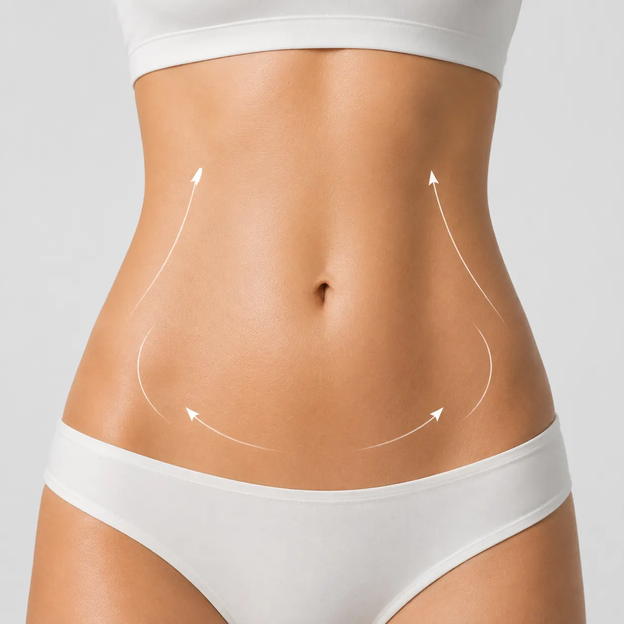 Abdomen body contouring area