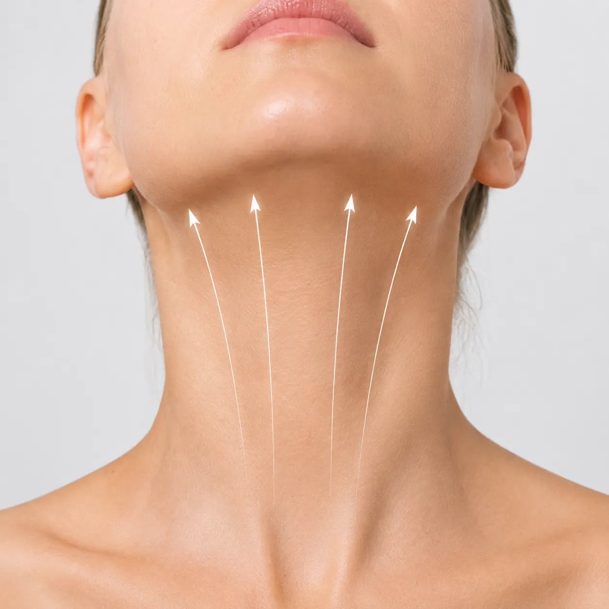 Neck and chin tightening area