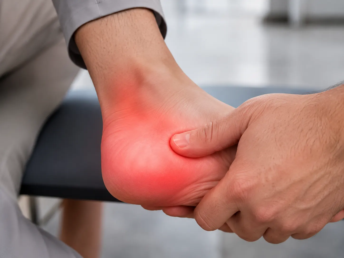 Laser therapy for heel pain and overuse injury