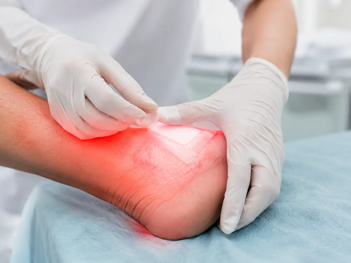 Laser therapy for wound healing and post-procedure support