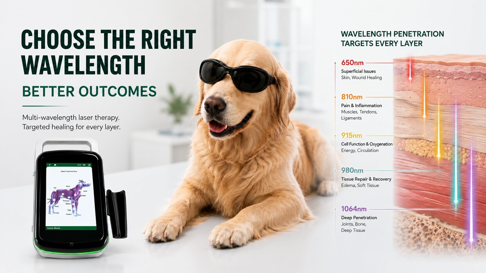 How to Choose the Right Wavelength for Laser Therapy: A Practical Guide