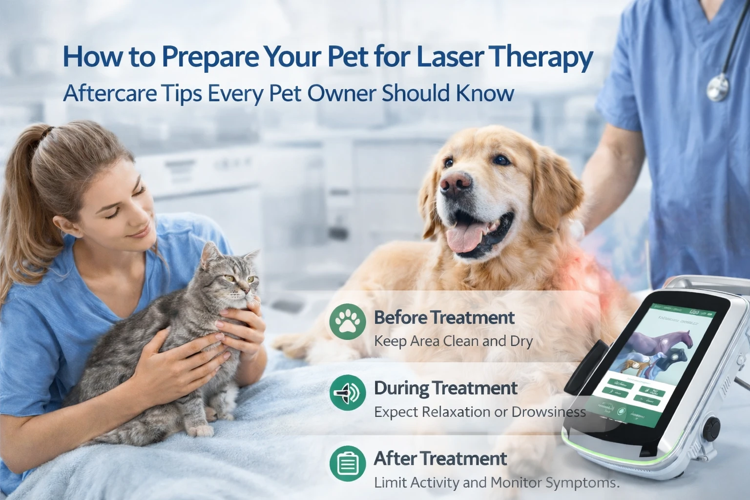 How to Prepare Your Pet for Laser Therapy