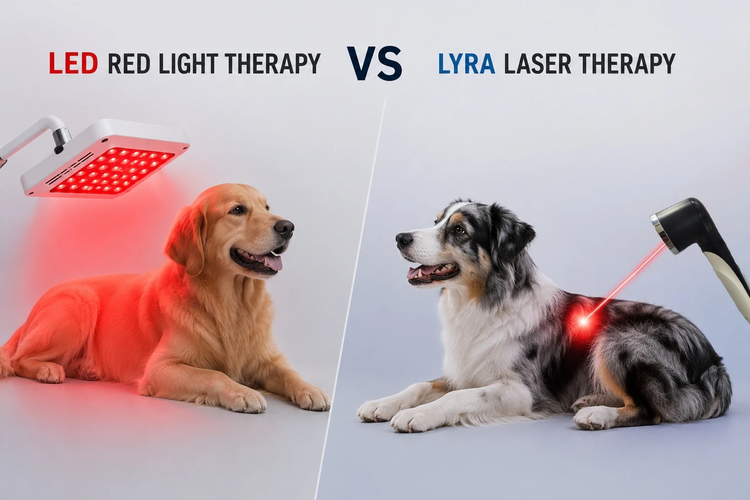 LED vs. Laser Therapy for Pets: Photobiomodulation Differences