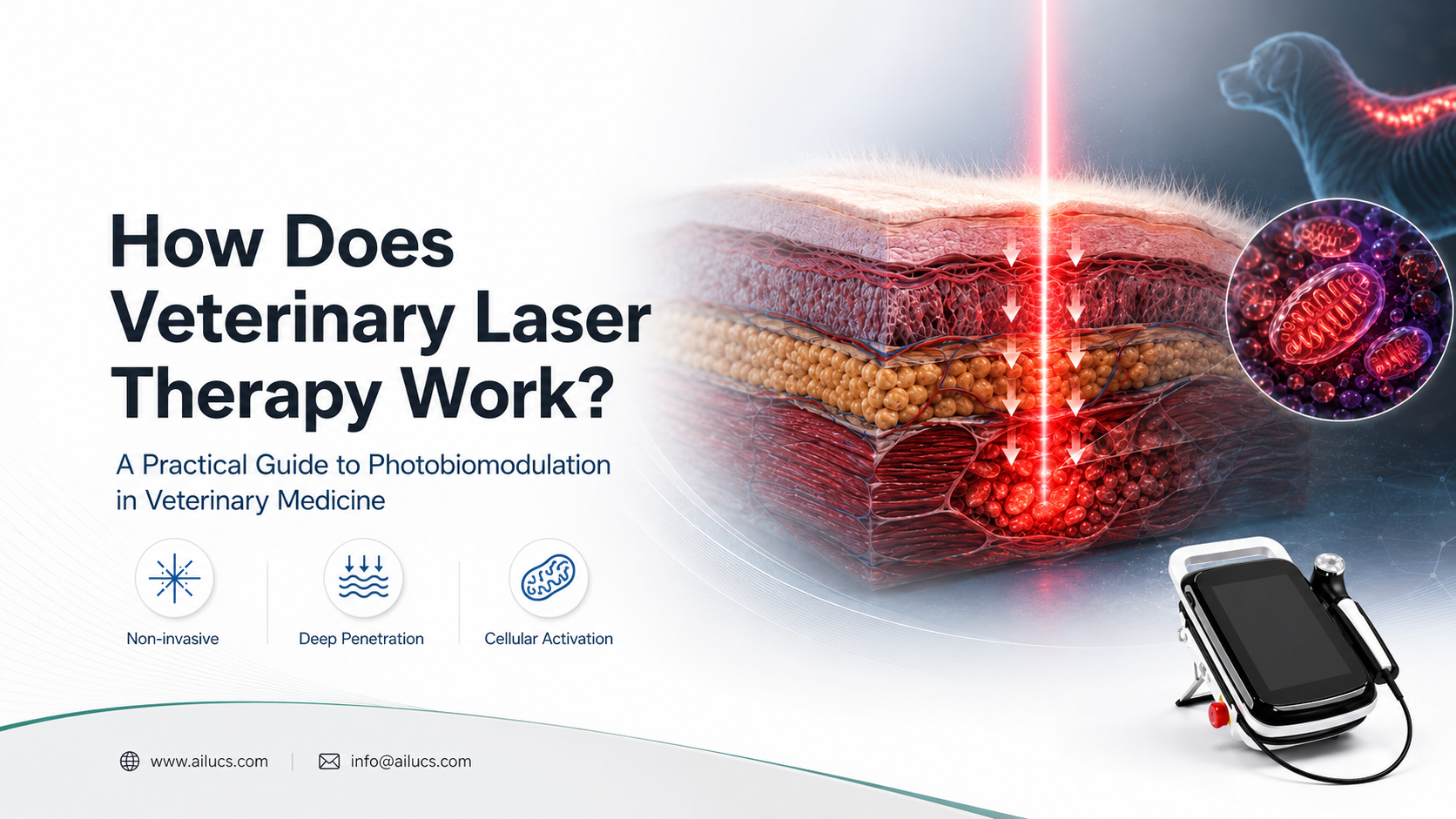 How Does Veterinary Laser Therapy Work? A Practical Guide to Photobiomodulation in Veterinary Medicine