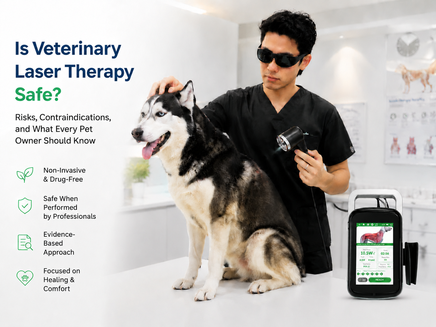 Is Veterinary Laser Therapy Safe for Dogs and Cats?