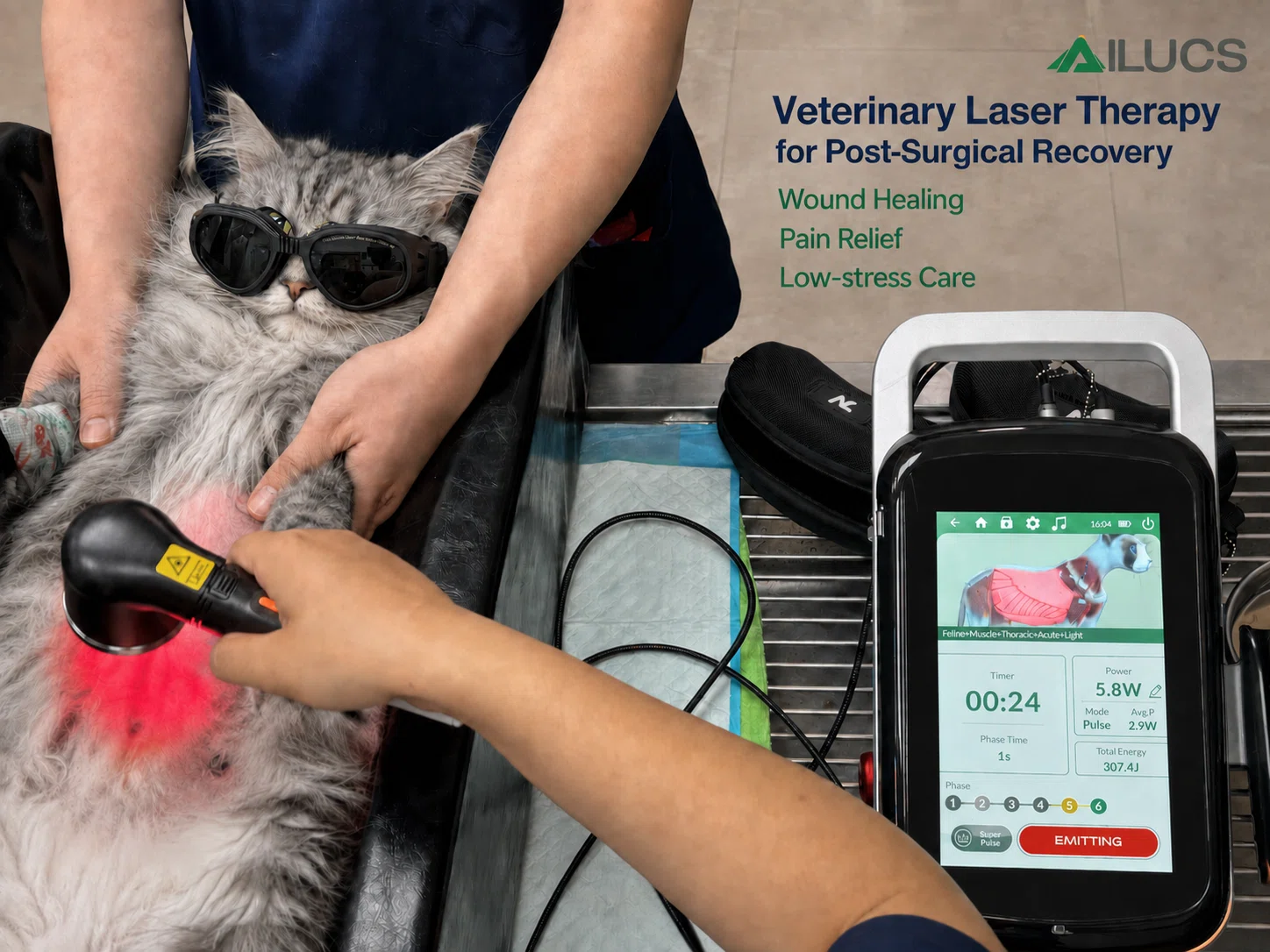 Veterinary Laser Therapy for Post-Surgical Recovery