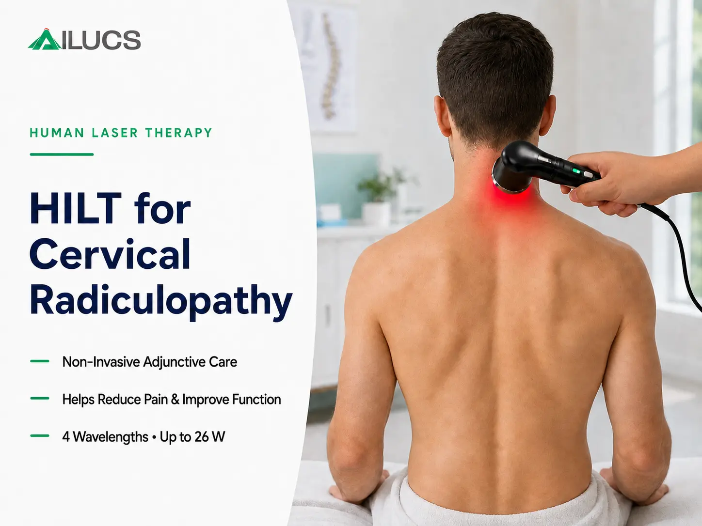 Portable Class IV laser therapy system