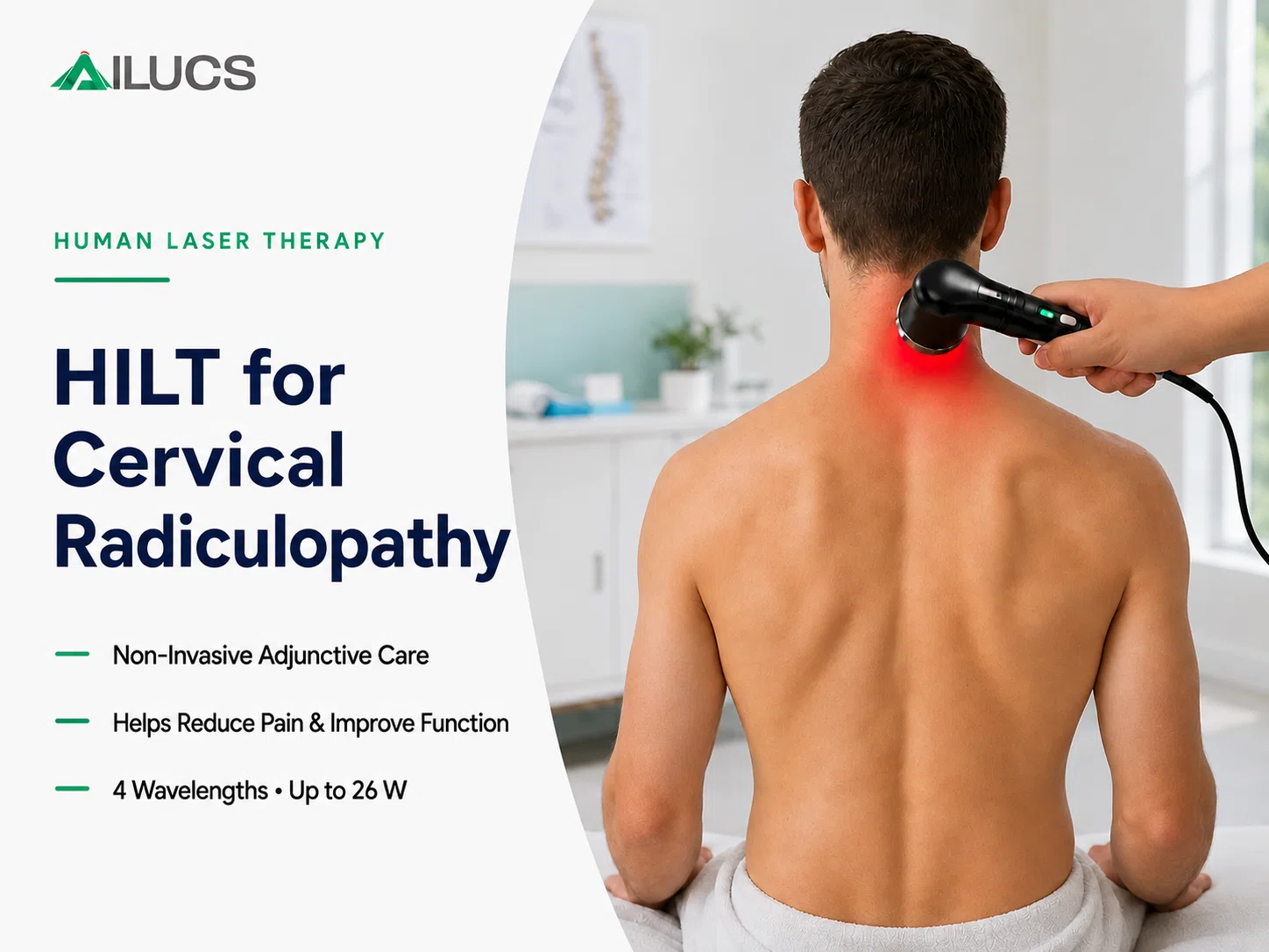 Portable Class IV laser therapy system