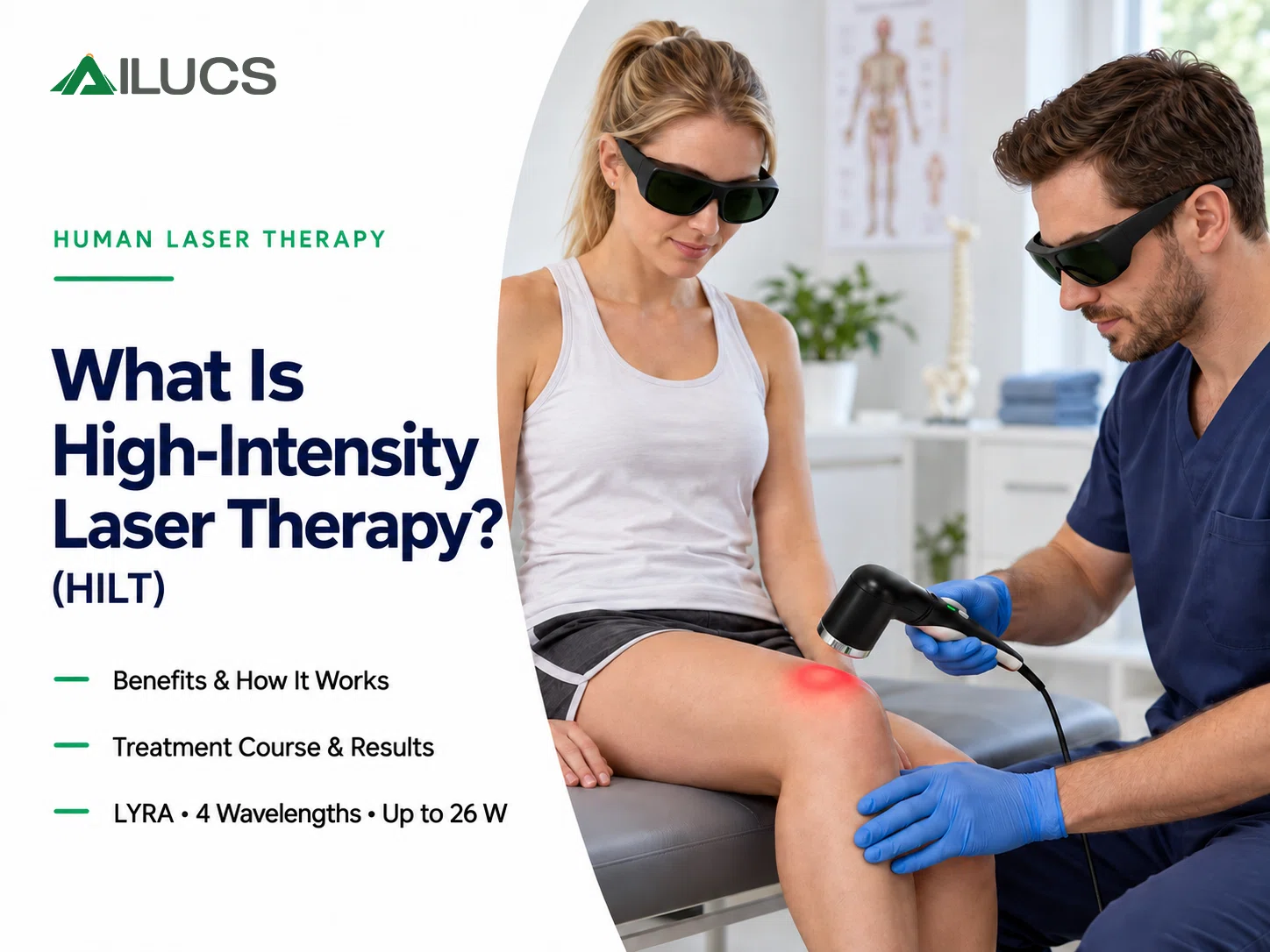 Portable Class IV laser therapy system
