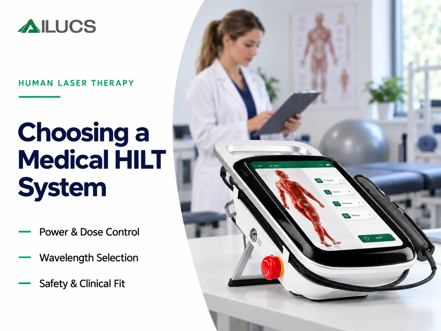 Portable Class IV laser therapy system